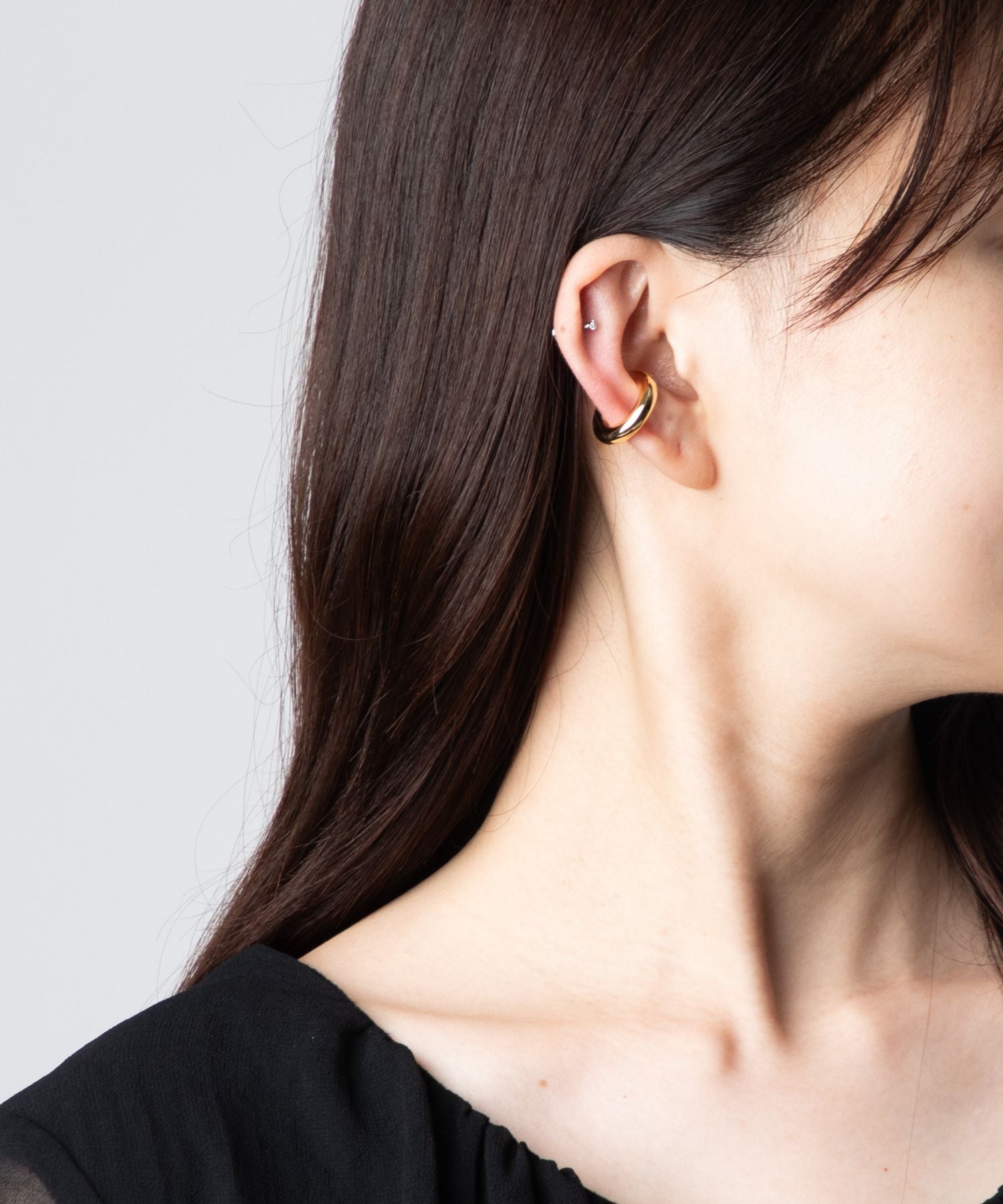 Chunky Ear Cuff Gold M イヤーカフ