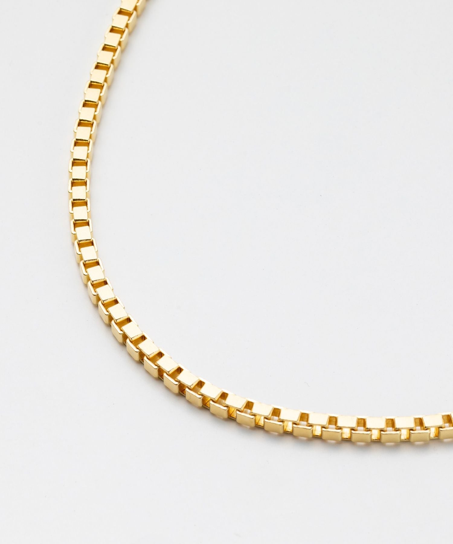 SQUARE CHAIN ​​GOLD Necklace 