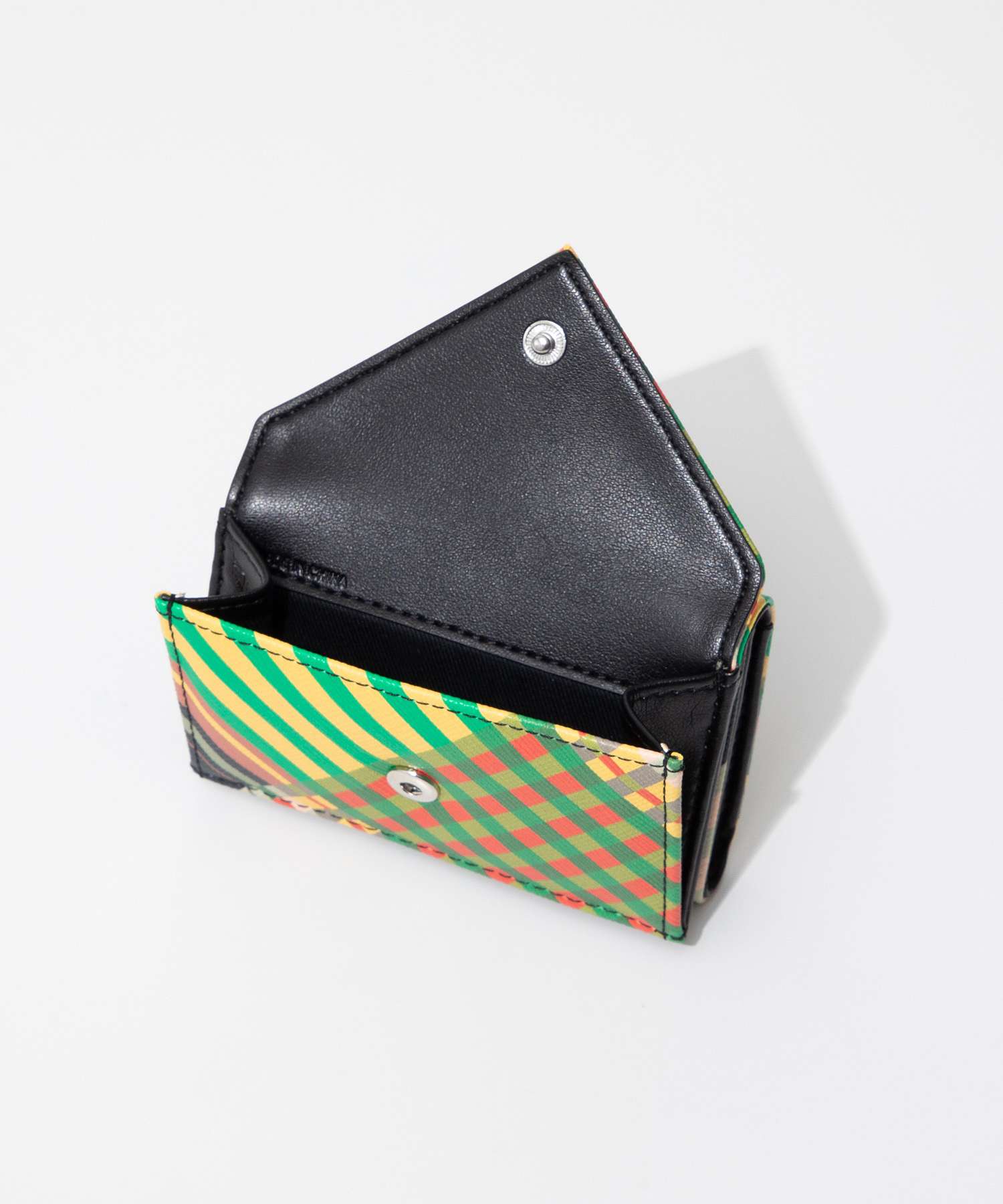 SAFFIANO PRINT ENVELOPE BILLFOLD 三つ折り財布