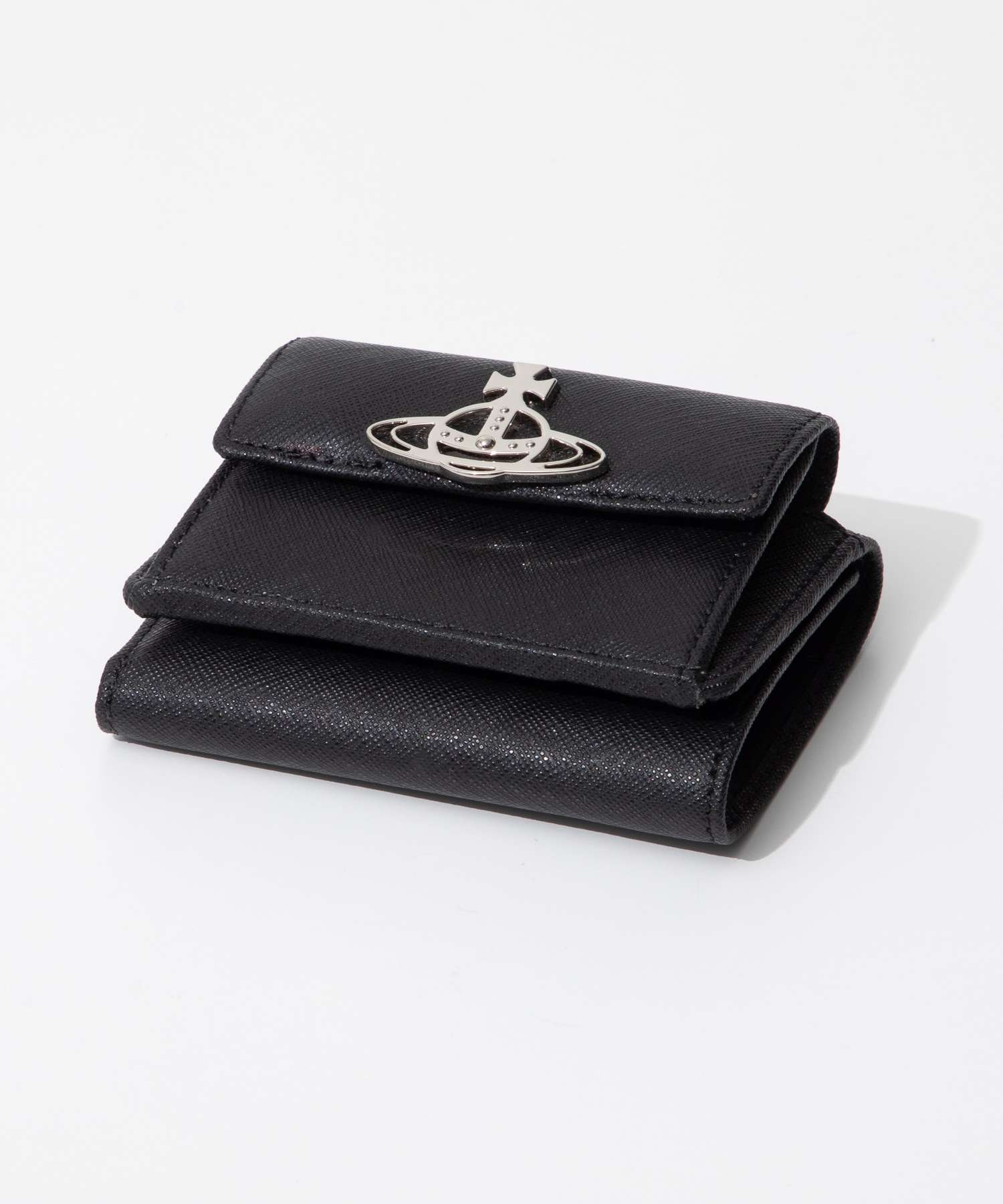 SAFFIANO SMALL FLAP PURSE 三つ折り財布